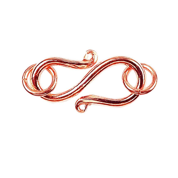 CRG-160-18MM Rose Gold Overlay Hook Beads Bali Designs Inc 