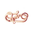 CRG-225 Rose Gold Overlay ''S'' Hook Beads Bali Designs Inc 