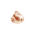 CRG-227 Rose Gold Overlay Bead Cap Beads Bali Designs Inc 