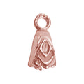 CRG-242 Rose Gold Overlay Pendant Bail Beads Bali Designs Inc 