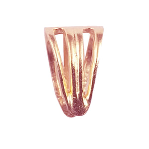 CRG-251 Rose Gold Overlay Pendant Bail Beads Bali Designs Inc 