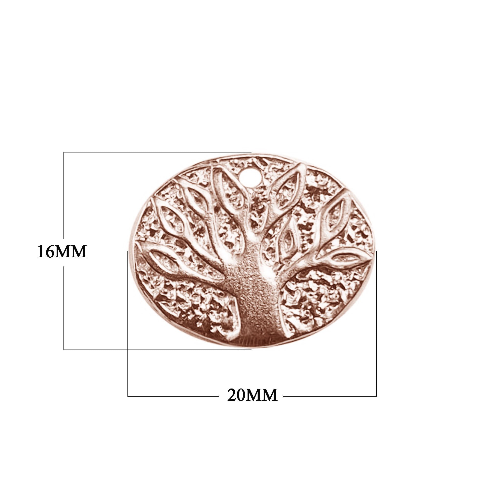 CRG-273 Rose Gold Overlay Charm Beads Bali Designs Inc 