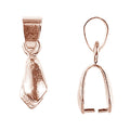 CRG-303-14X4MM Rose Gold Overlay Pendant Bail Beads Bali Designs Inc 