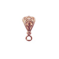 CRG-367 Rose Gold Overlay Pendant Bail Beads Bali Designs Inc 