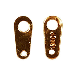 CRG-443 Rose Gold Overlay Chain Tab Beads Bali Designs Inc 