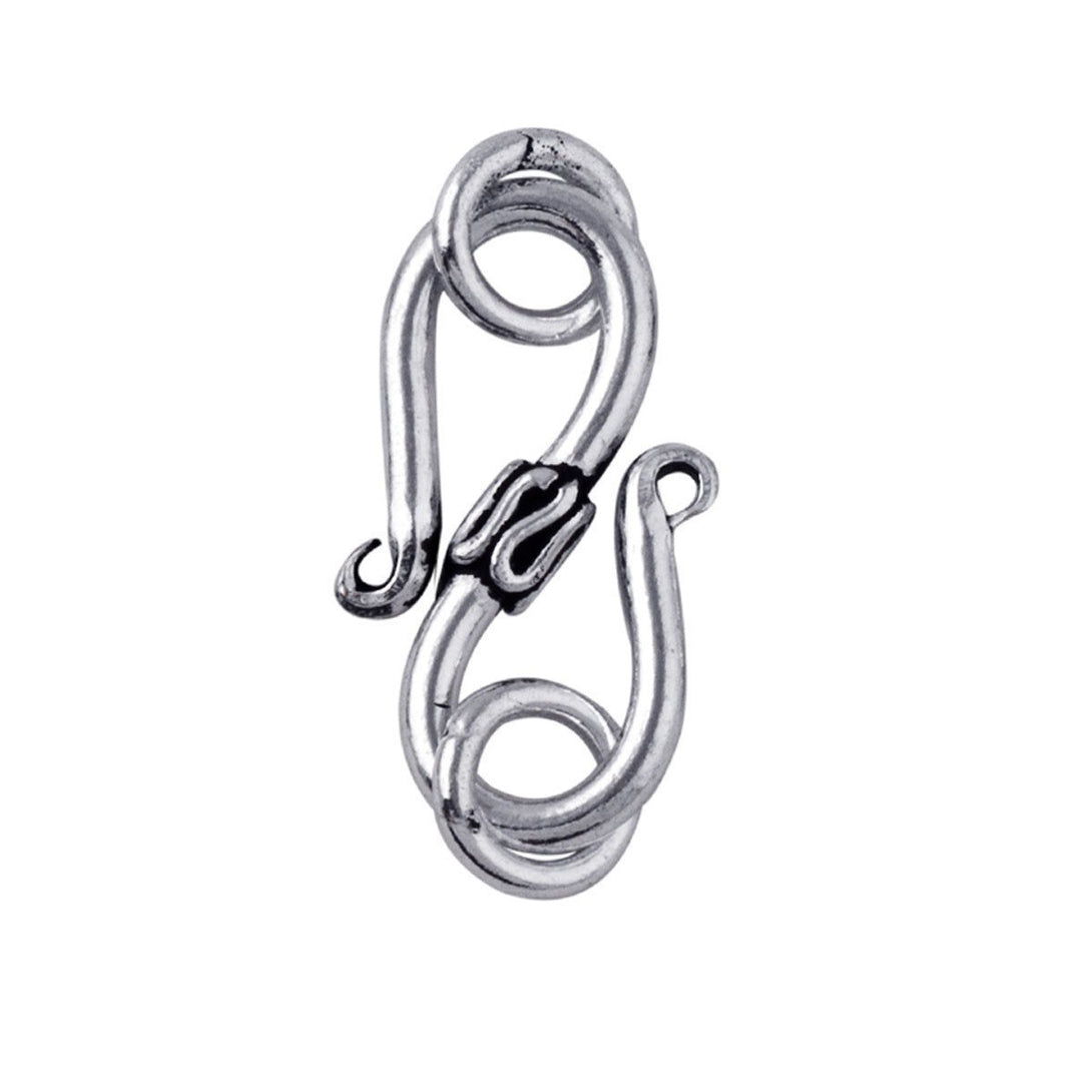 CSF-110 Silver Overlay Hook Beads Bali Designs Inc 