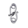 CSF-110 Silver Overlay Hook Beads Bali Designs Inc 