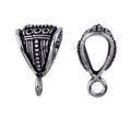 CSF-118 Silver Overlay Pendant Bail Beads Bali Designs Inc 
