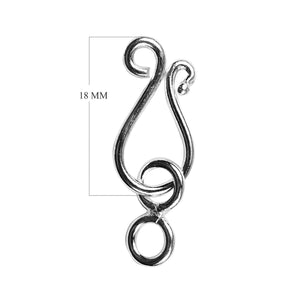 CSF-122 Silver Overlay Hook Beads Bali Designs Inc 