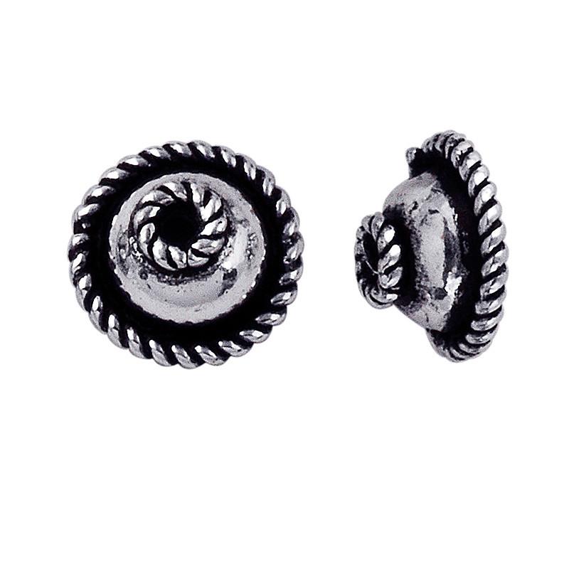 CSF-136 Silver Overlay Bead Cap Beads Bali Designs Inc 