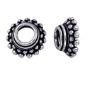 CSF-138 Silver Overlay Bead Cap Beads Bali Designs Inc 