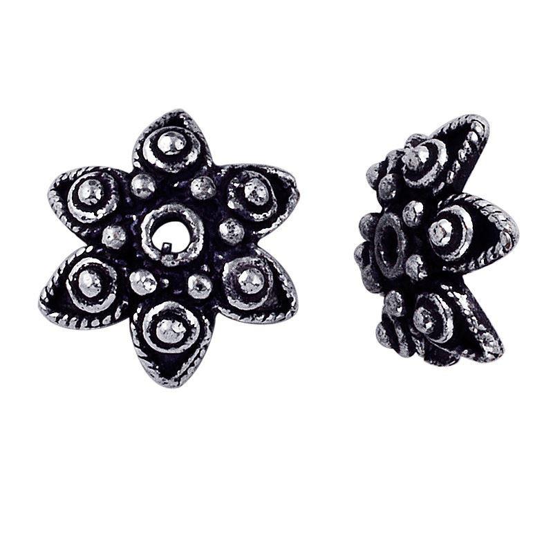 CSF-143 Silver Overlay Bead Cap Beads Bali Designs Inc 