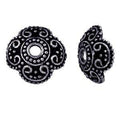 CSF-145 Silver Overlay Bead Cap Beads Bali Designs Inc 