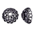 CSF-147 Silver Overlay Bead Cap Beads Bali Designs Inc 