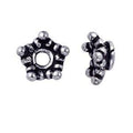 CSF-151 Silver Overlay Bead Cap Beads Bali Designs Inc 