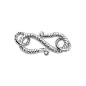 CSF-194-H Silver Overlay 'S' Hook Beads Bali Designs Inc 