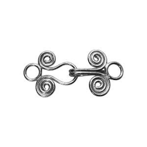 CSF-200 Silver Overlay Hook Beads Bali Designs Inc 