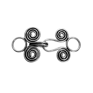 CSF-201 Silver Overlay Hook Beads Bali Designs Inc 