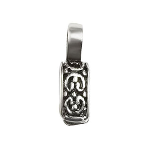 CSF-241 Silver Overlay Pendant Bail Beads Bali Designs Inc 