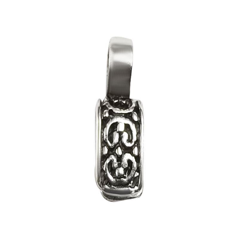 CSF-241 Silver Overlay Pendant Bail Beads Bali Designs Inc 