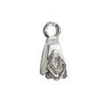 CSF-242 Silver Overlay Pendant Bail Beads Bali Designs Inc 