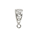 CSF-244 Silver Overlay Pendant Bail Beads Bali Designs Inc 