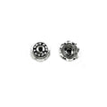 CSF-311-8X5MM Silver Overlay Bead Cap Beads Bali Designs Inc 