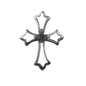 CSF-451 Silver Overlay Cross Charm Beads Bali Designs Inc 