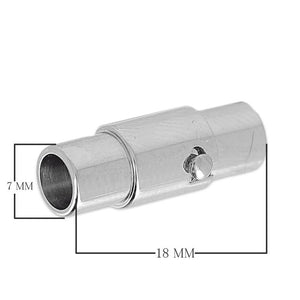 CSF-511 Silver Overlay Magnetic Clasps Beads Bali Designs Inc 