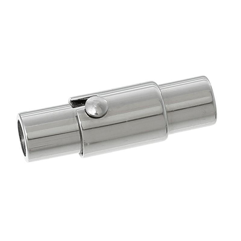 CSF-513 Silver Overlay Magnetic Clasps Beads Bali Designs Inc 