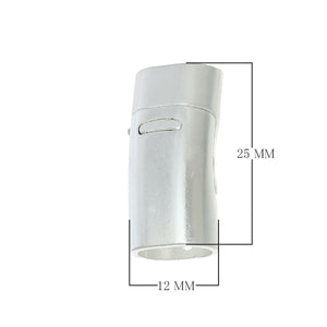 CSF-519 Silver Overlay Magnetic Clasps Beads Bali Designs Inc 