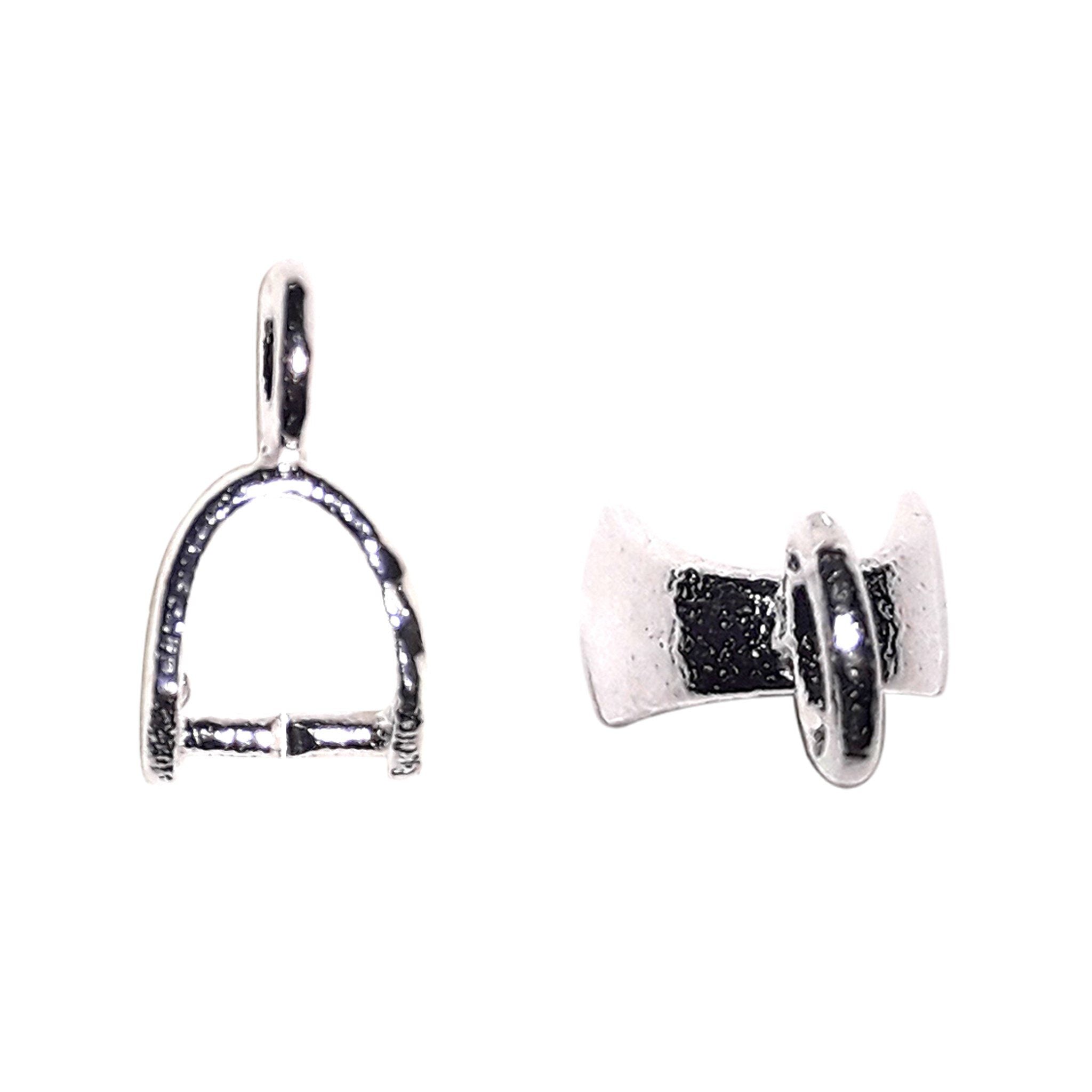 CSF-520 Silver Overlay Pendant Bail Beads Bali Designs Inc 