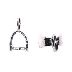 CSF-520 Silver Overlay Pendant Bail Beads Bali Designs Inc 