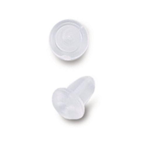 ES-100 Plastic Earnut Earring Back Holder Beads Bali Designs Inc 