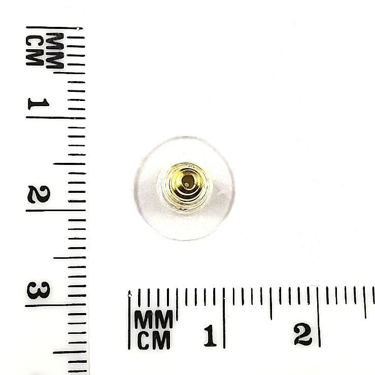 ES-101 Plastic Earnut Earring Back Holder Beads Bali Designs Inc 