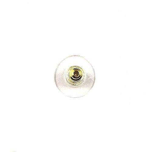 ES-101 Plastic Earnut Earring Back Holder Beads Bali Designs Inc 