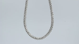 Wholesale 5 MM Sterling Silver chain with lobster lock, handcrafted in Bali, Indonesia.