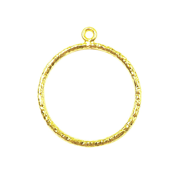 FG-183 18K Gold Overlay Chandelier Earring Finding Beads Bali Designs Inc 