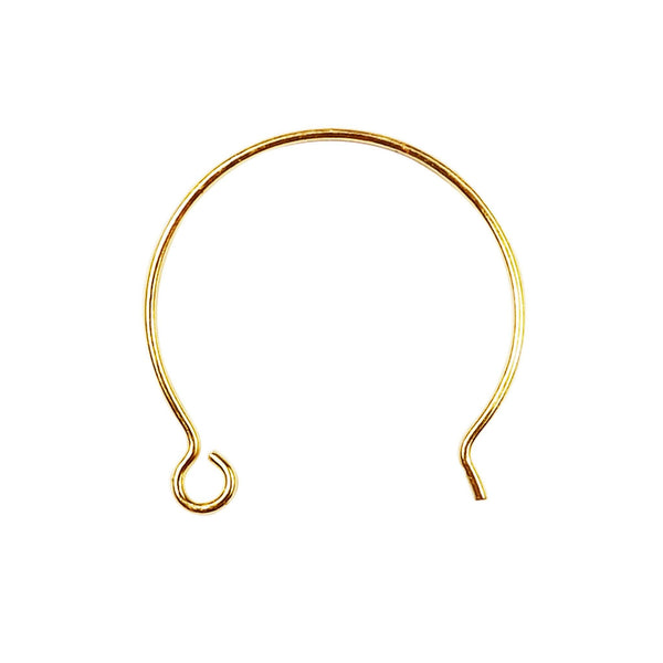 FG-201 18K Gold Overlay Earwire Beads Bali Designs Inc 