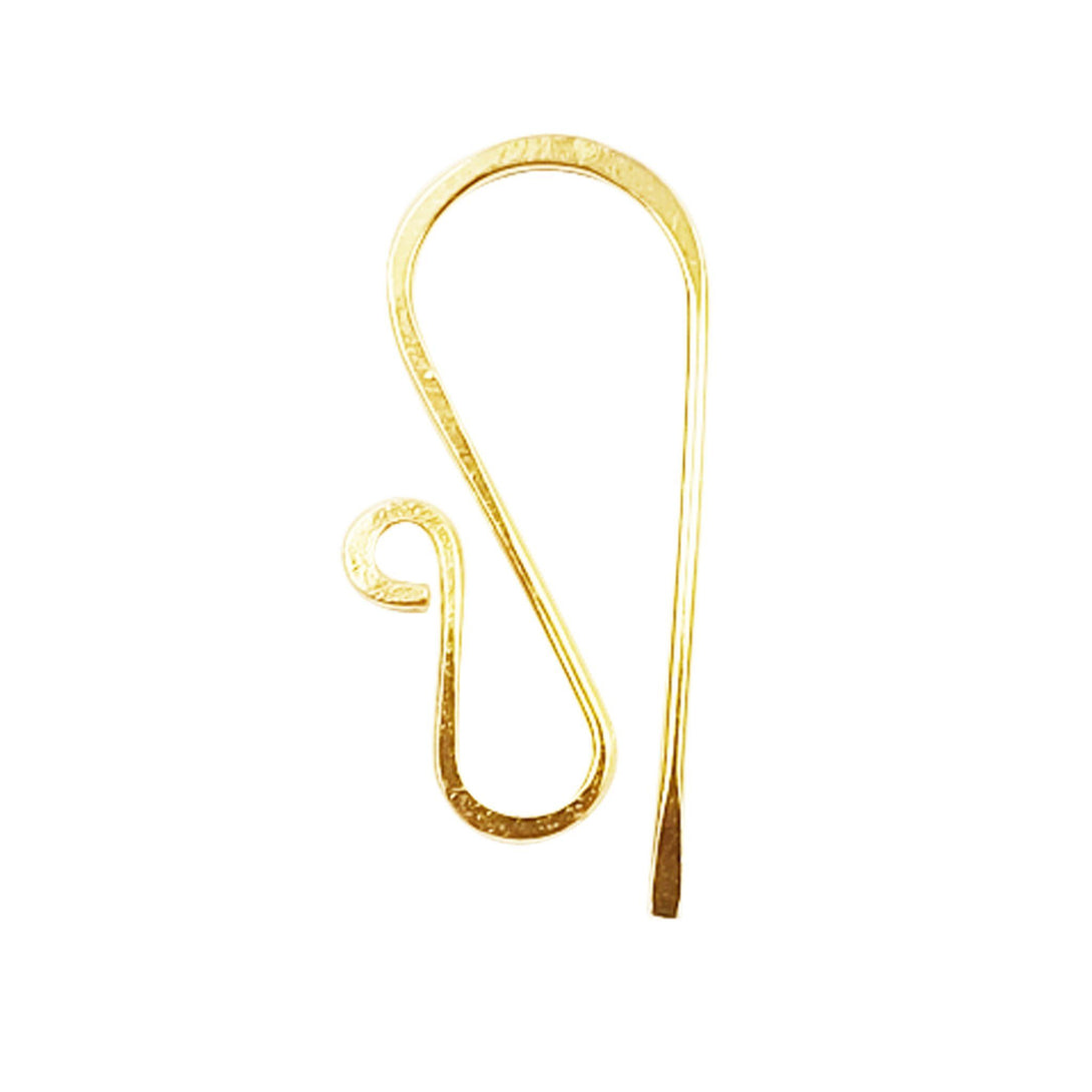 FG-219 18K Gold Overlay Earwire Beads Bali Designs Inc 