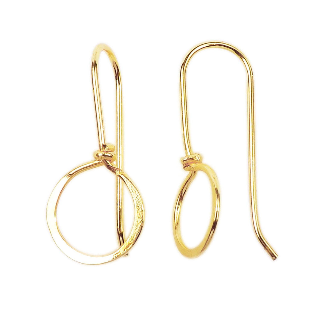 FG-221 18K Gold Overlay Earwire Beads Bali Designs Inc 
