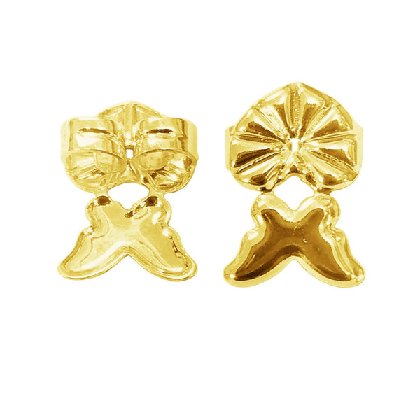 FG-229 18K Gold Overlay Earring Lifter Finding Beads Bali Designs Inc 