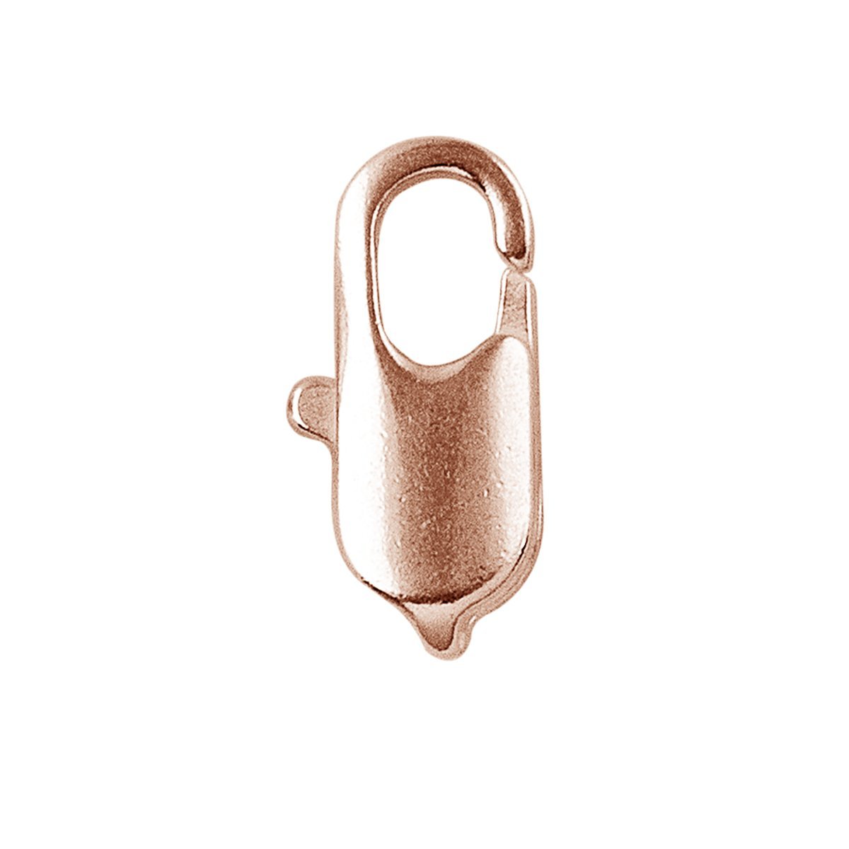 Rose Gold Overlay Lobster Clasp Handcrafted In India For Professional Jewelry Production
