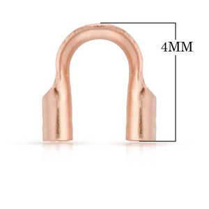 Rose Gold Overlay Wire Guardian Handcrafted In India For Jewelry Making