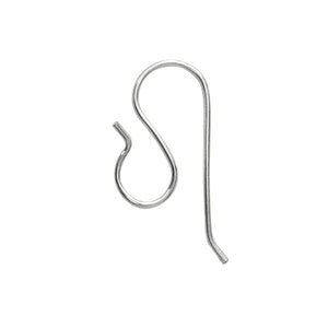 Silver Overlay Earwire Wholesale handcrafted in India with S-shaped hook design