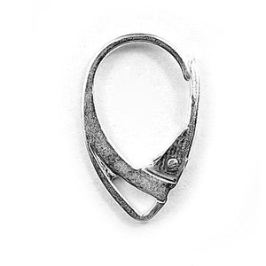 Silver Overlay Leverback Earwire With Secure Clasp Wholesale handcrafted in India with polished finish
