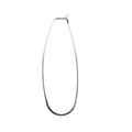 Silver Overlay Long Teardrop Hoop Earwire Wholesale handcrafted in India with polished silver overlay finish
