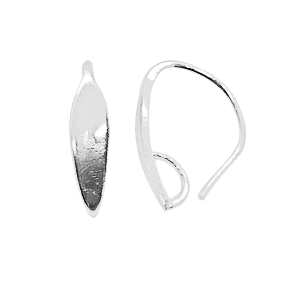FSF-235 Silver Overlay Earwire Beads Bali Designs Inc 