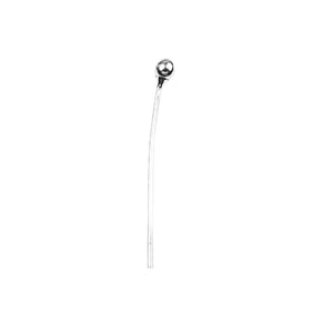 Silver overlay over copper long headpin with ball top handcrafted in India