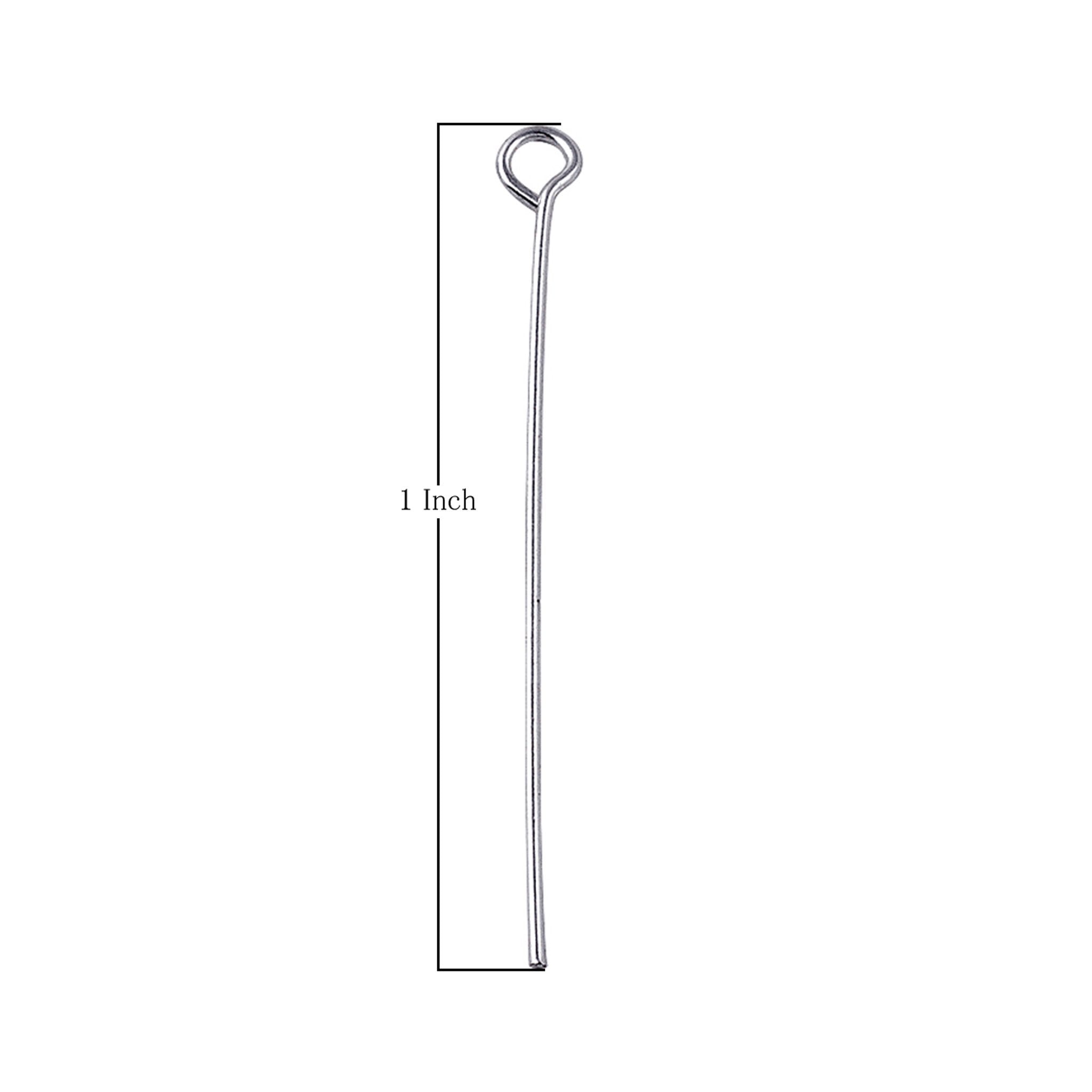 sterling silver eye pin handcrafted in India for wholesale jewelry making